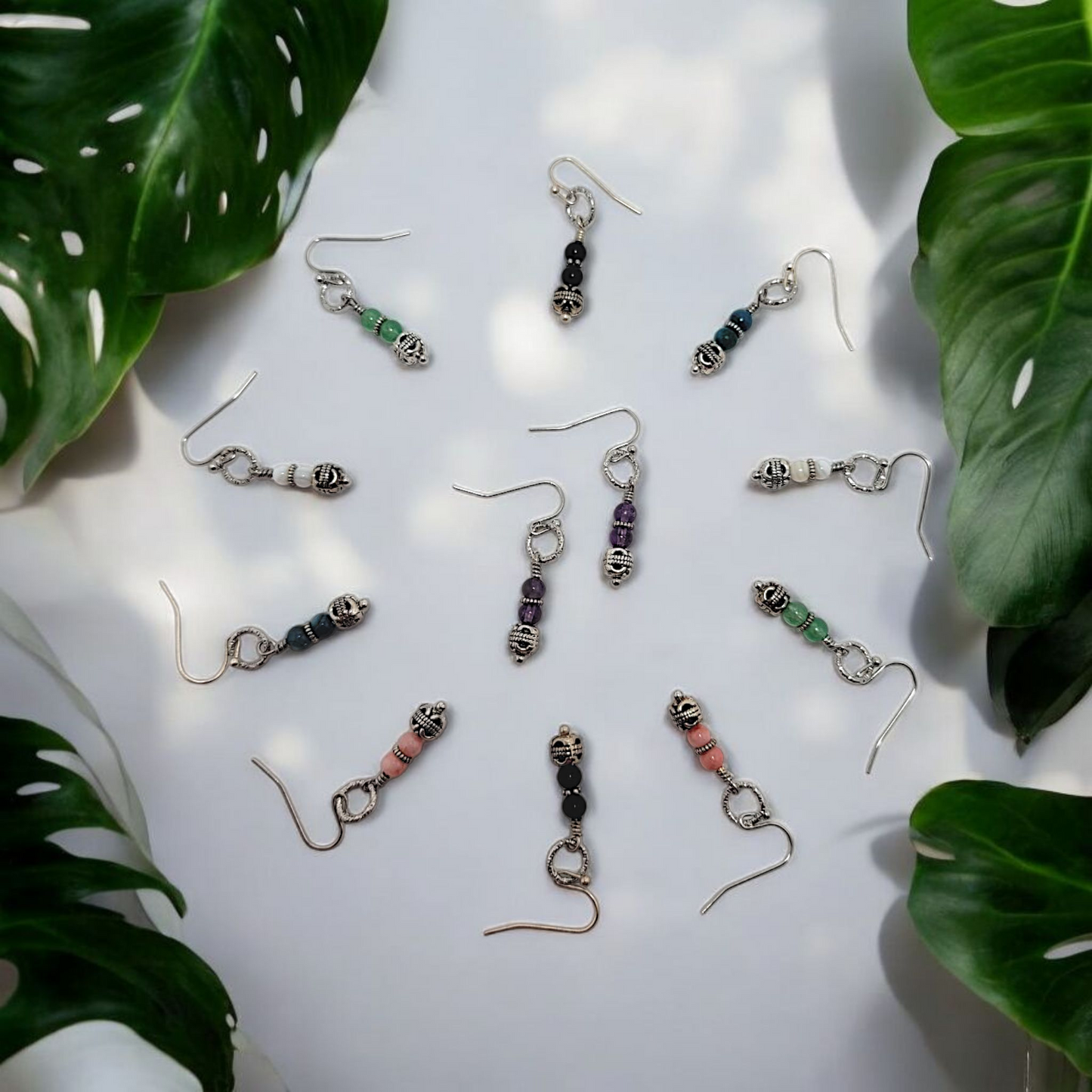 Beaded Drop Earrings