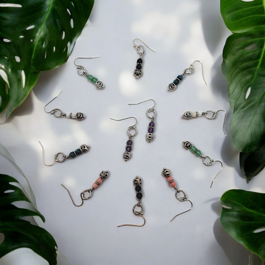 Beaded Drop Earrings