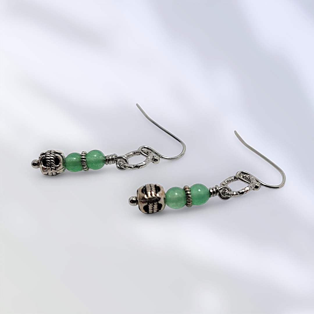 Beaded Drop Earrings