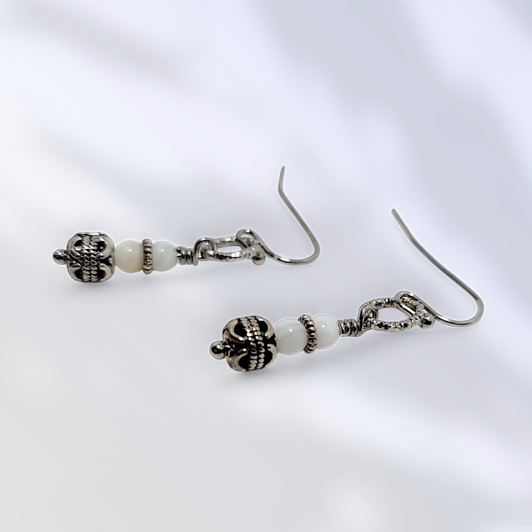 Beaded Drop Earrings