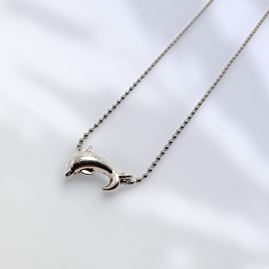 Simple Dolphin Necklace