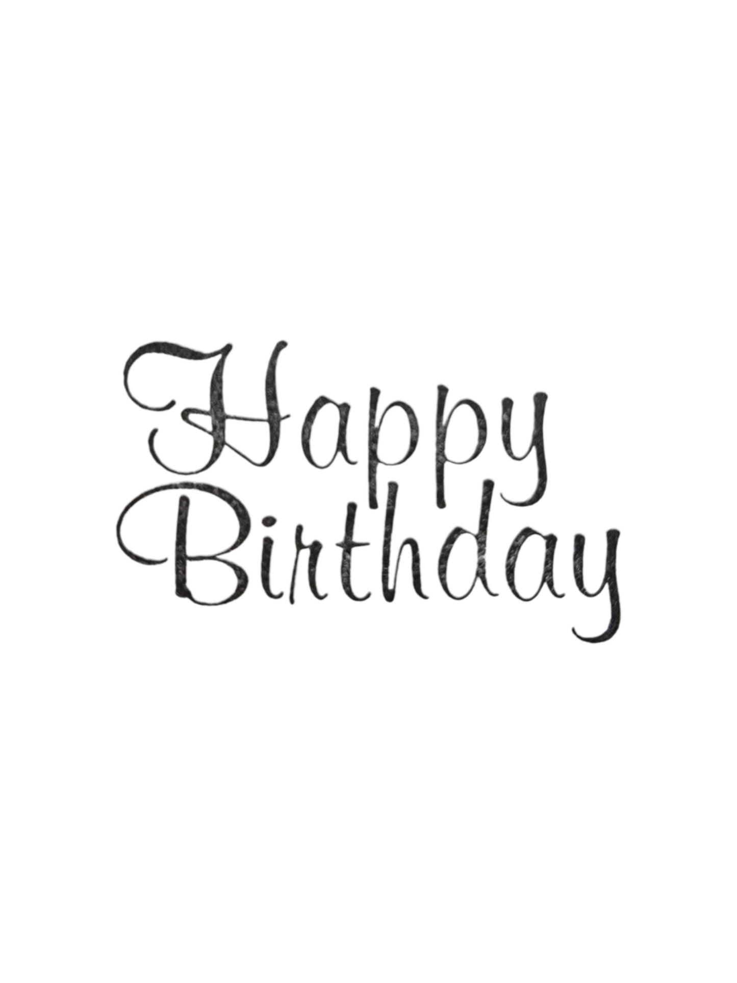 Wings of Happiness-Birthday Photography Card