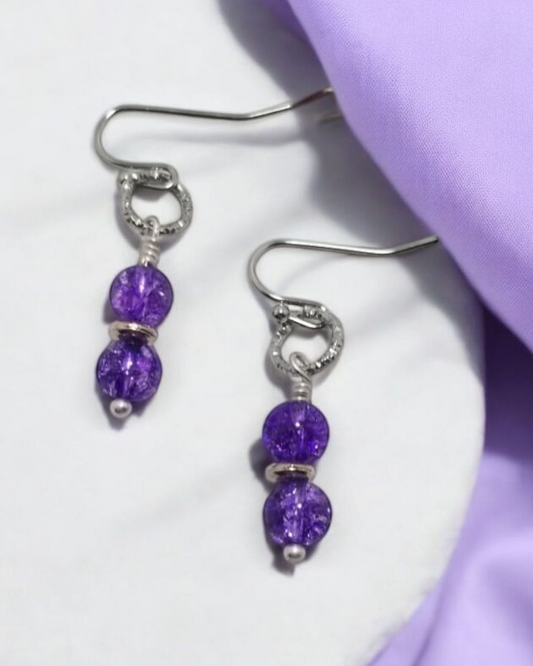 LMS Support Earrings- A Symbol of Strength & Hope