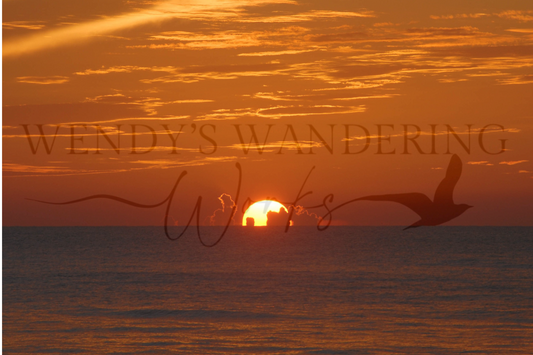 Golden Sunrise-Photography Card
