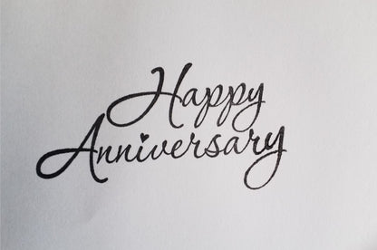 Blooming Together- Anniversary Photography Card