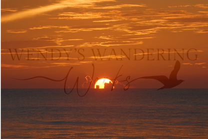 Golden Sunrise-Photography Card